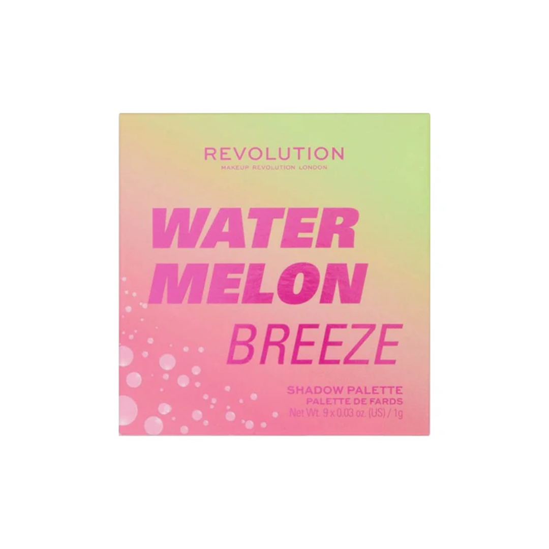 TESTER Revolution Eyeshadow Palette Watermelon Breeze