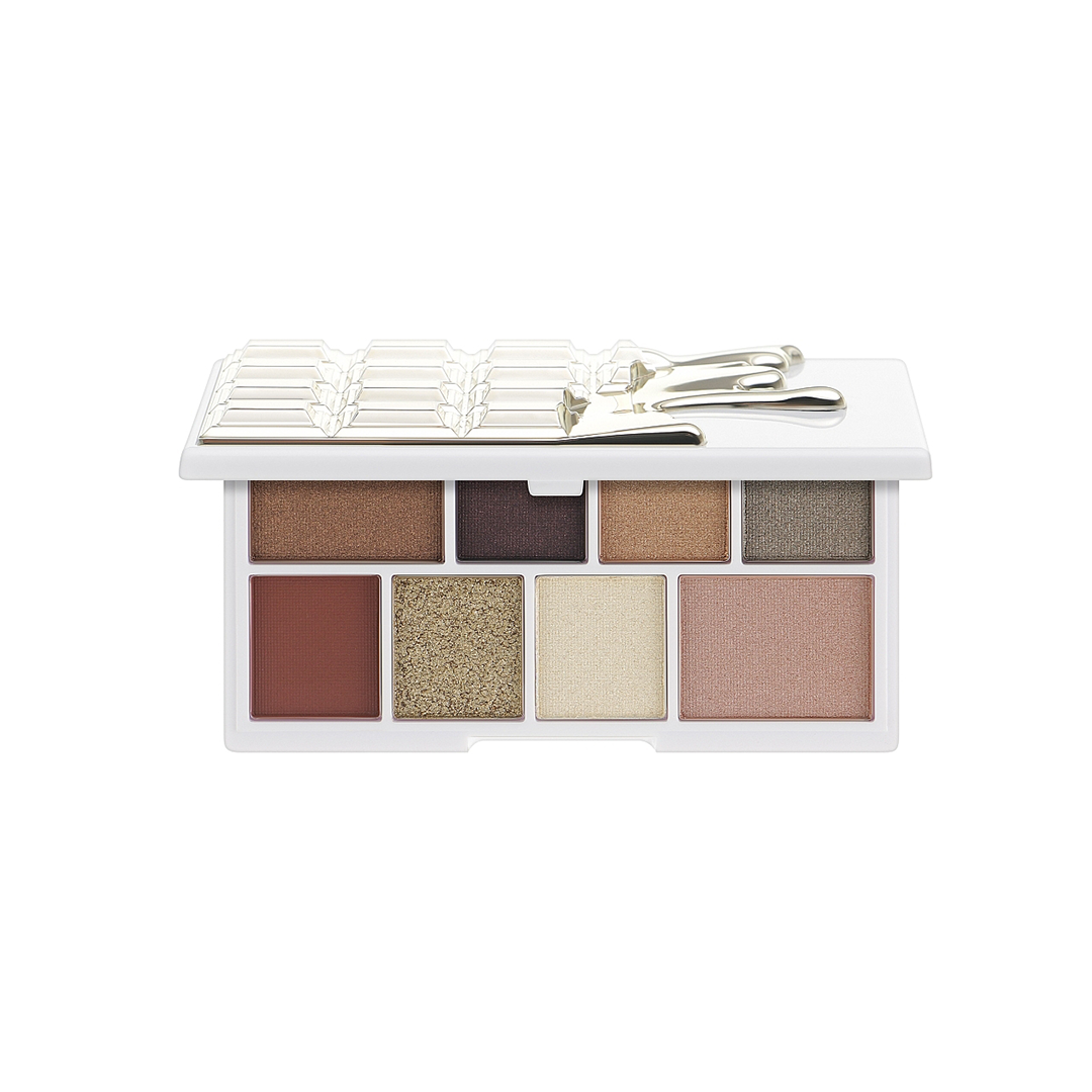 TESTER Revolution I Heart Revolution White Chocolate Eyeshadow Palette