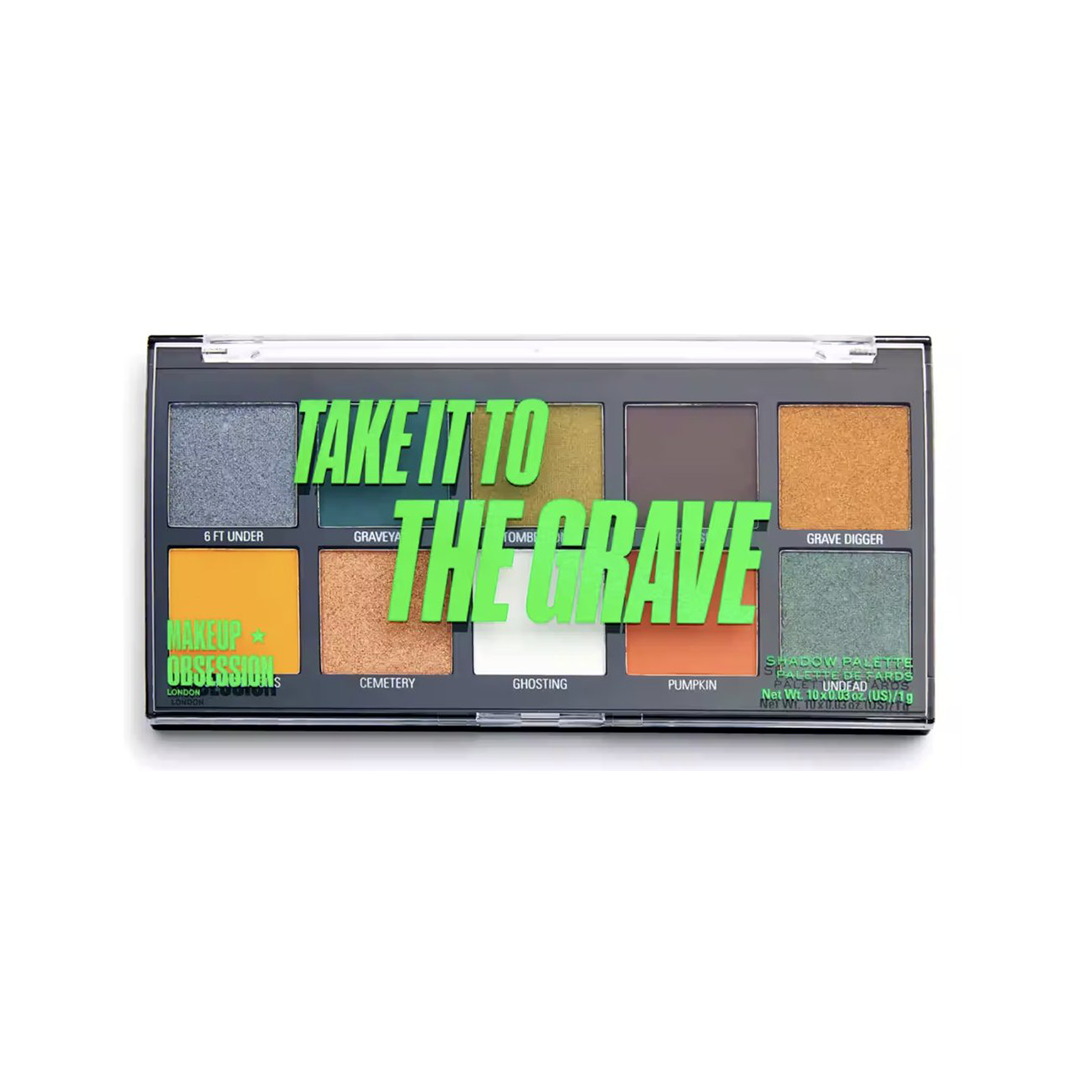 Revolution Makeup Obsession Take It To The Grave Eyeshadow Palette
