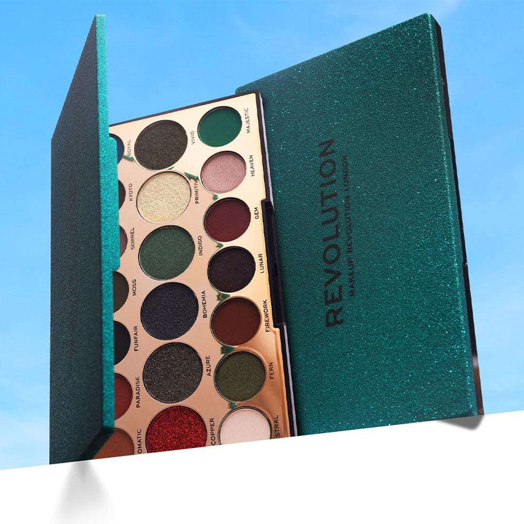 Revolution Precious Stone Emerald Eyeshadow Palette