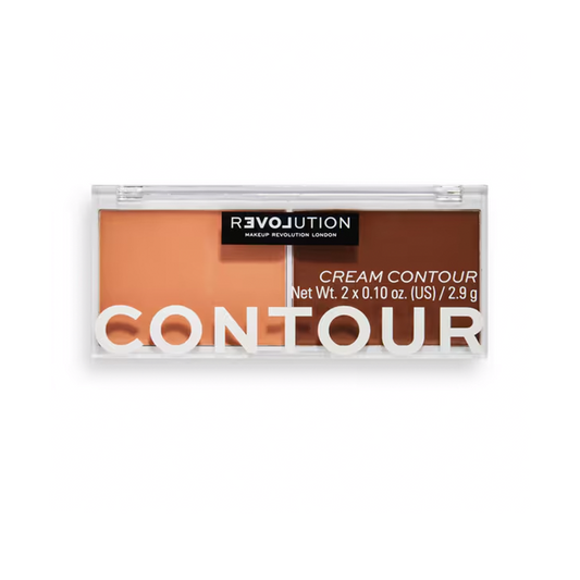 TESTER Revolution Relove Cream Contour Duo Medium
