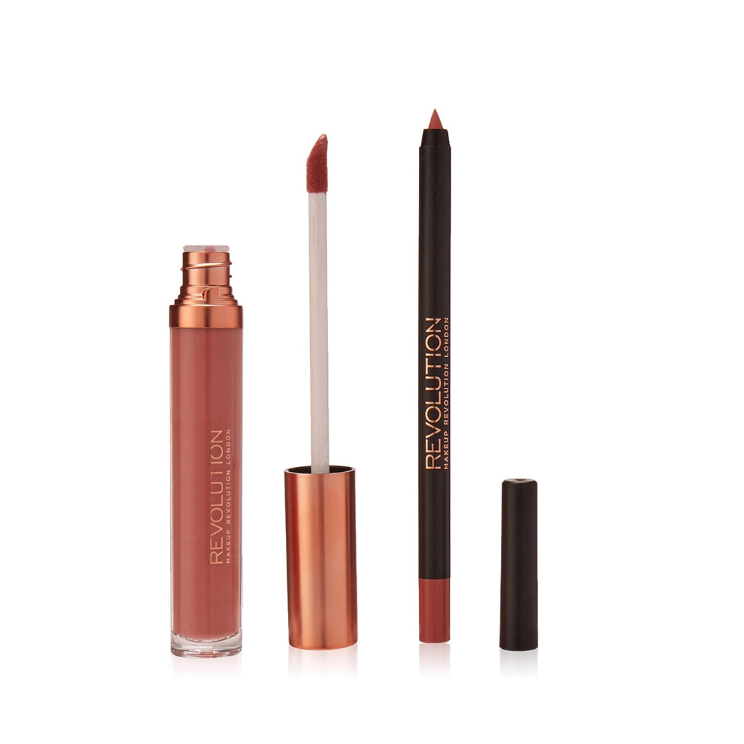 Revolution Retro Luxe Matte Lip Kit Reign