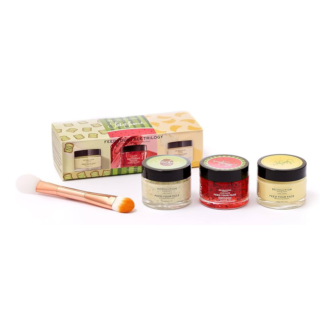 Revolution x Jake Jamie Feed Your Face Trilogy Face Mask Set