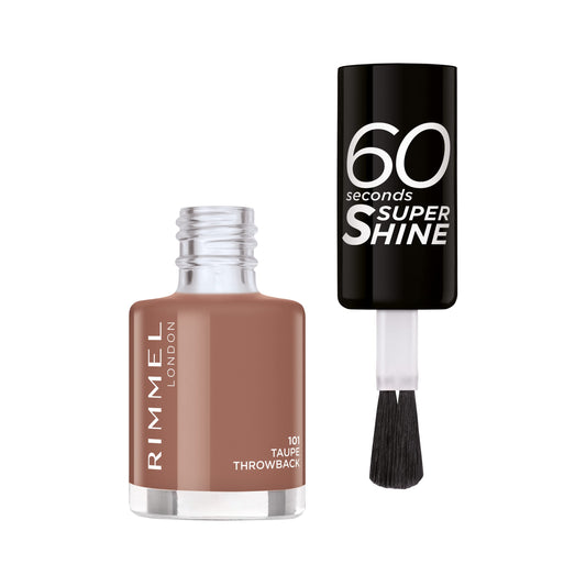 Rimmel 60 Seconds Nail Polish 101 Taupe Throwback