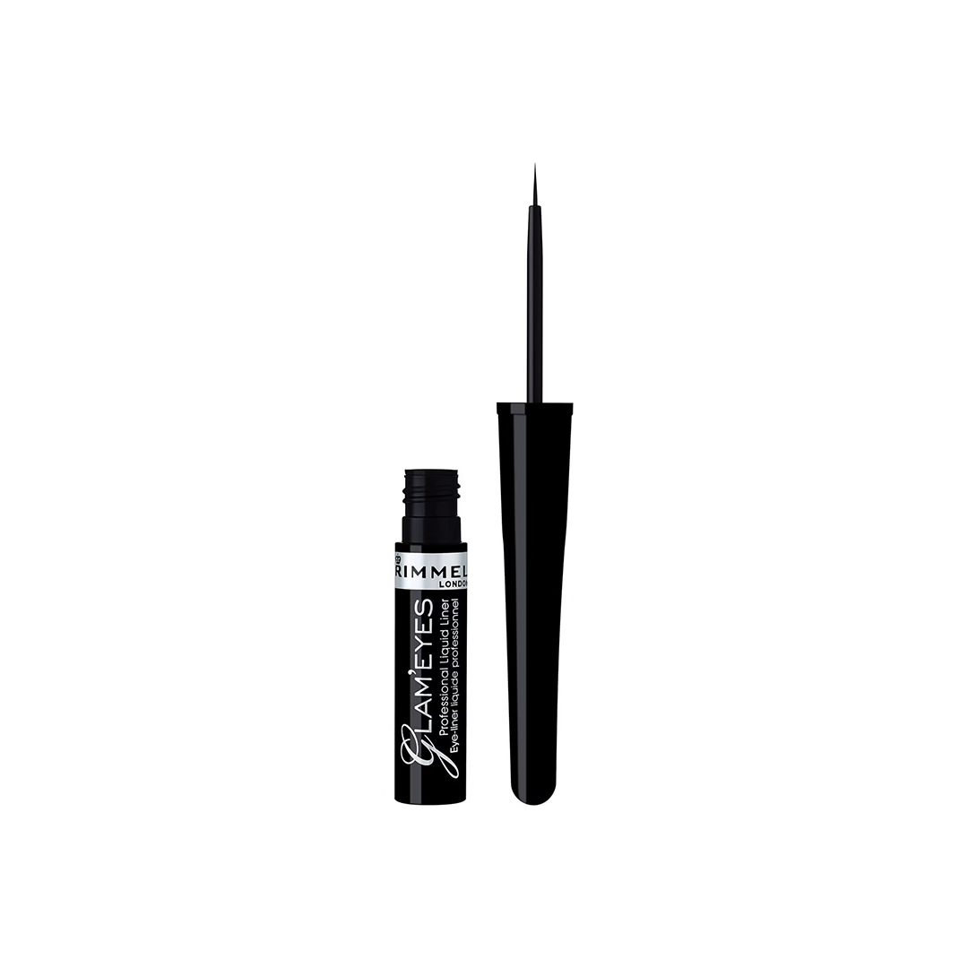 Rimmel Glameyes Liquid Liner 001 Black Glamour F