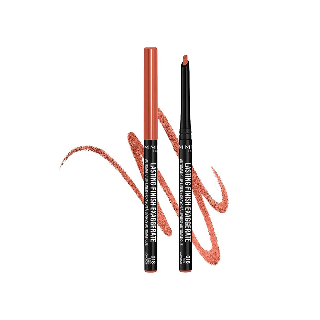 Rimmel Lasting Finish Exaggerate Lip Liner 018 Rose Addiction