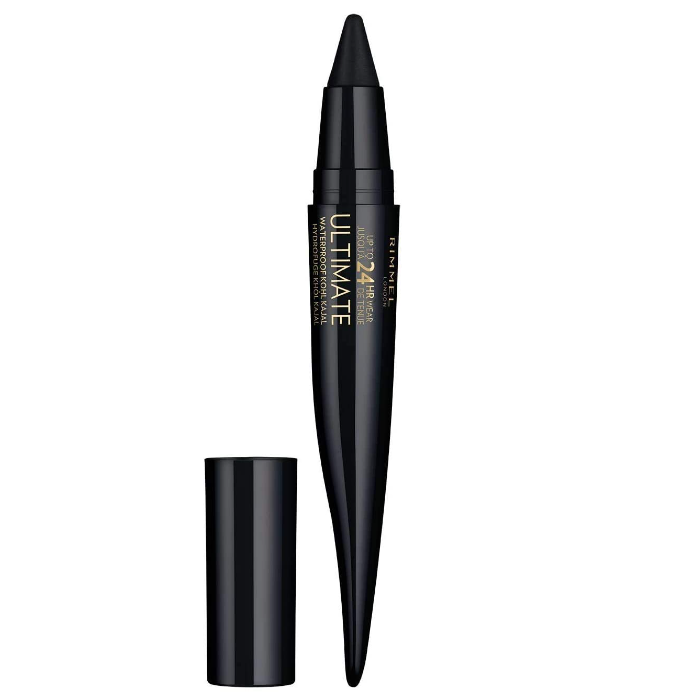 Rimmel Ultimate Waterproof Kohl Kajal Eyeliner 001 Black Obsidian