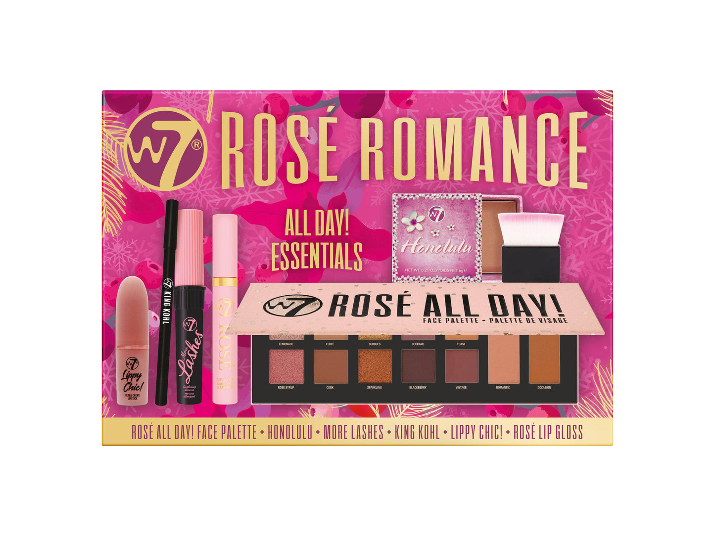 W7 Rose Romance Set