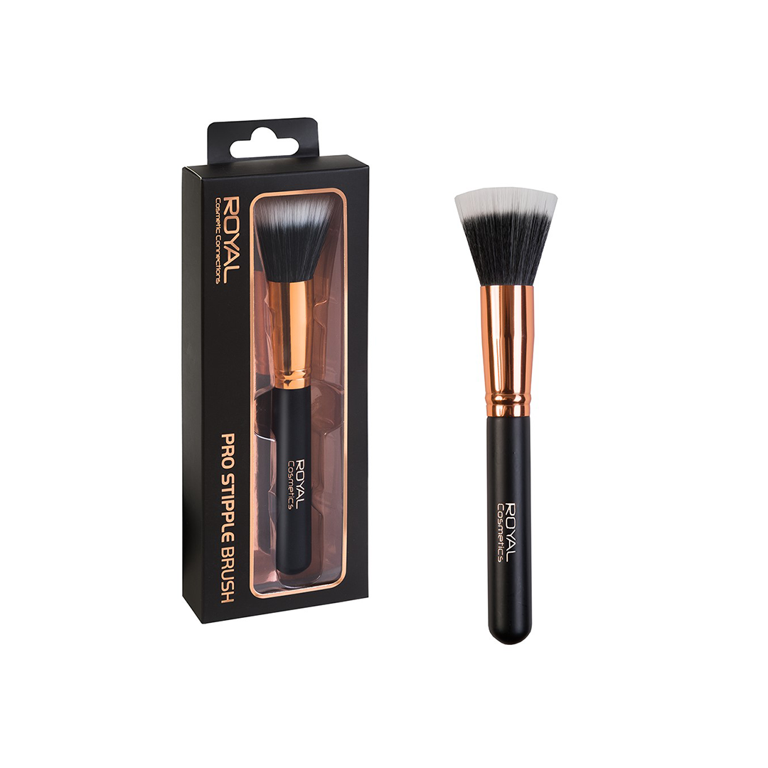 Royal Cosmetics Pro Stipple Brush Black
