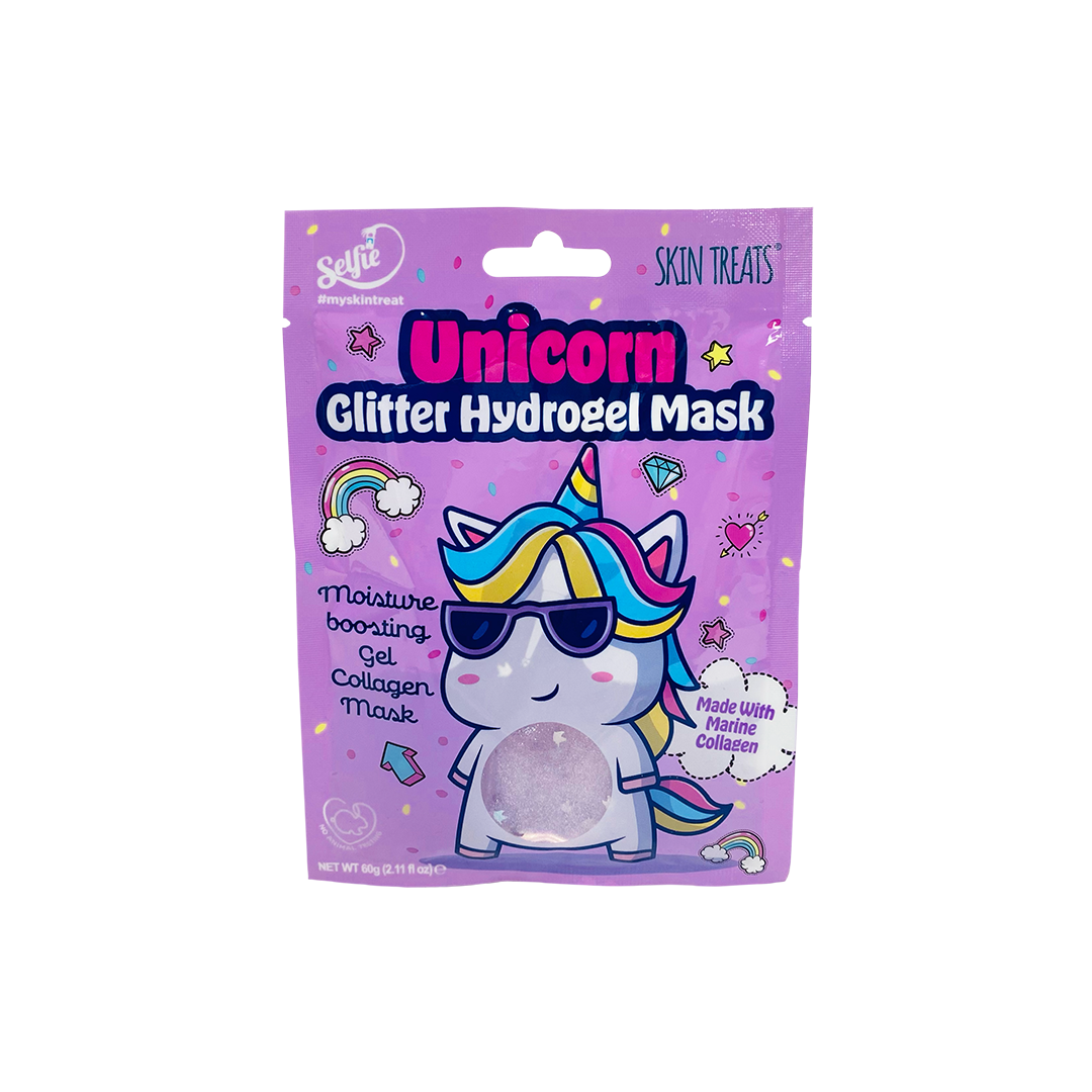 Skin Treats Unicorn Glitter Hydrogel Face Mask