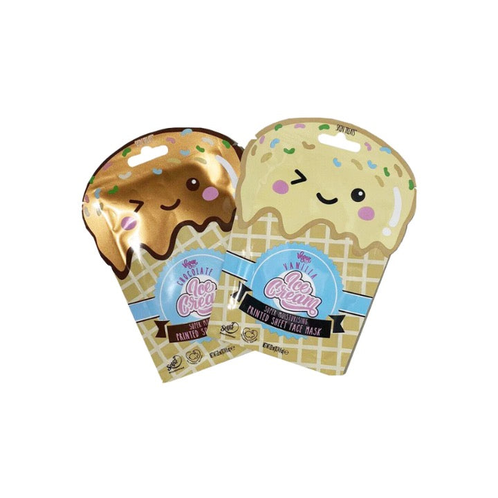 Skin Super Softening Chocolate&Vanilla Ice Cream Face Mask