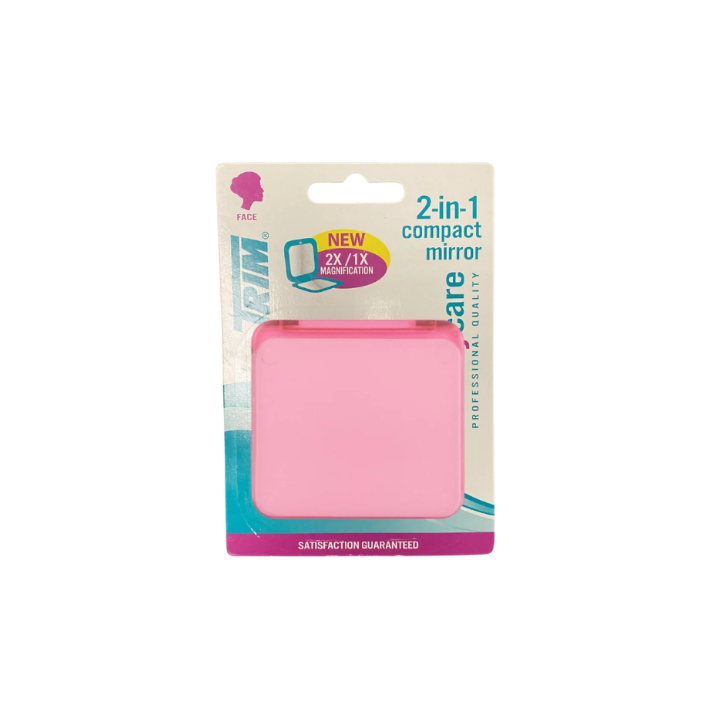 Trim 2in1 Compact Mirror Pink