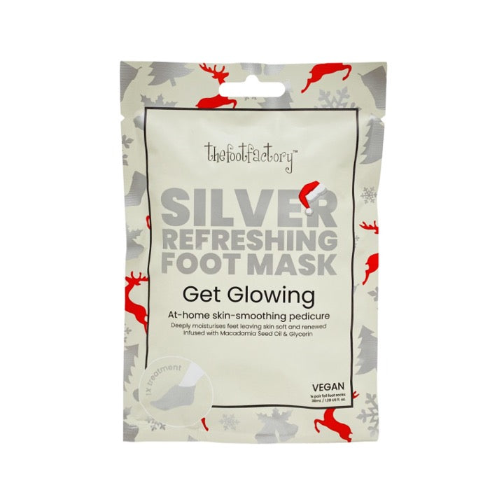 The Foot Factory Silver Refreshing Foot Mask
