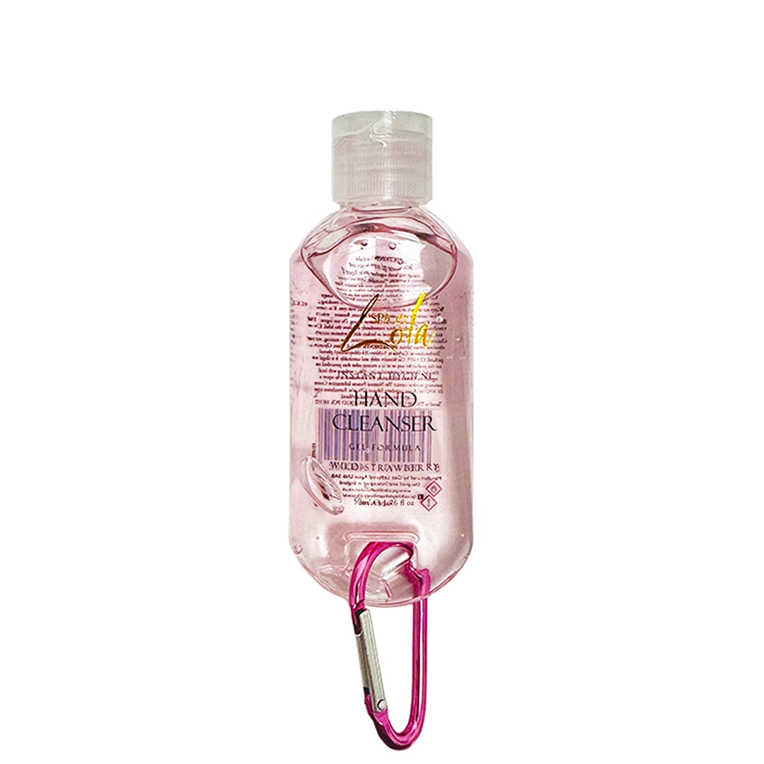 Spa By Lola Hand Cleanser Strawberry With Keyring 50ml
