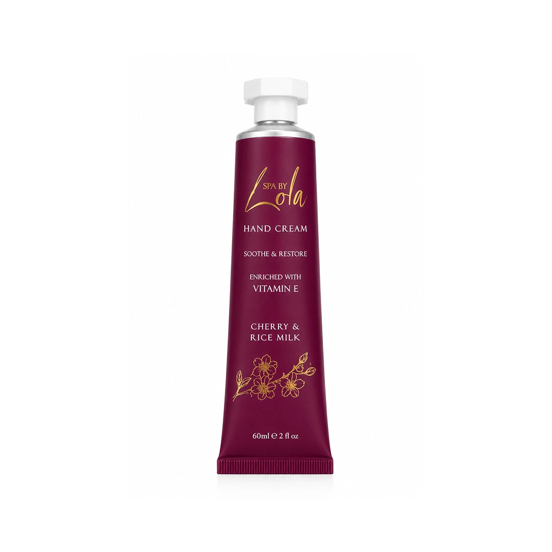 Spa By Lola Hand Cream Cherry & Rice Milk With Vitamin E 60ml