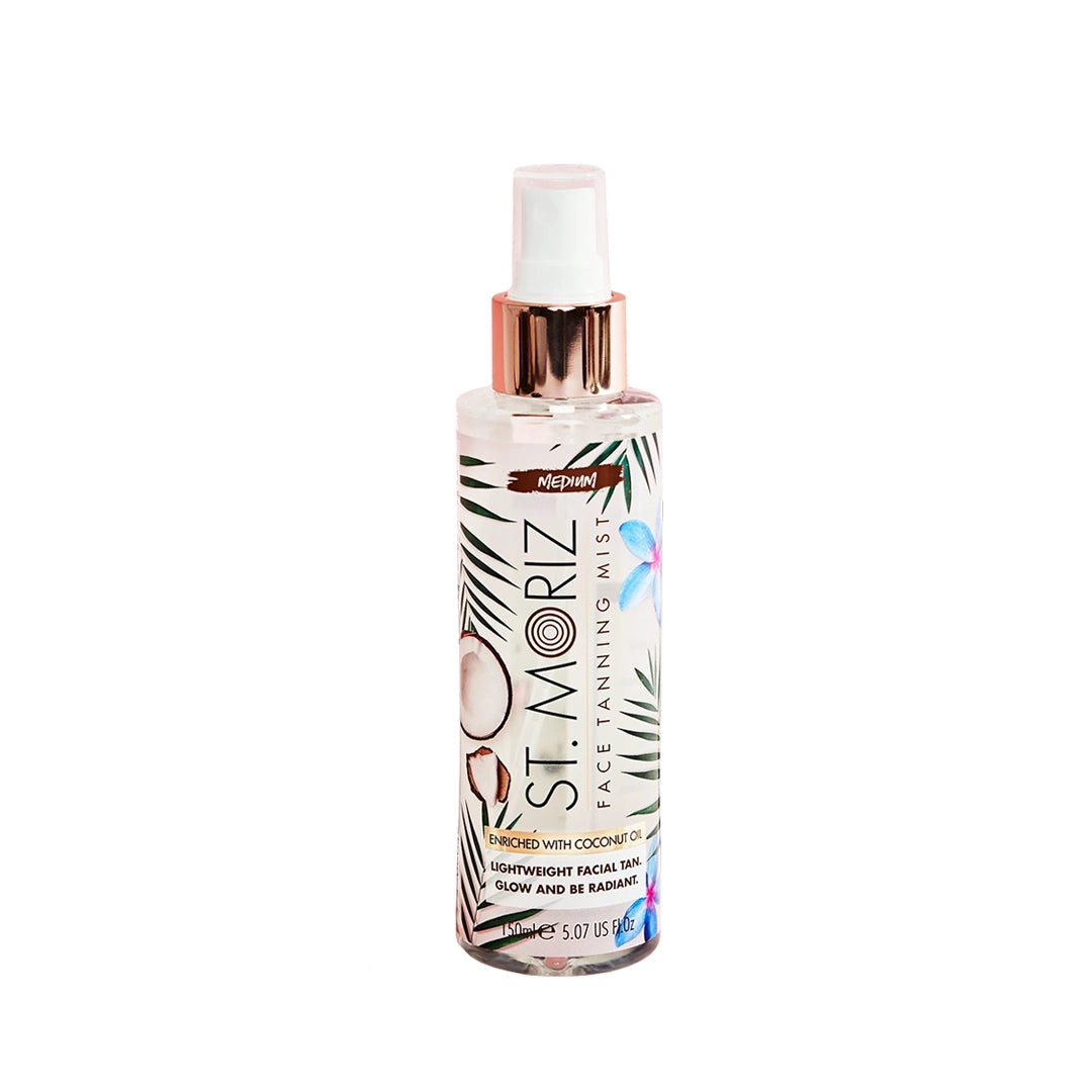 St Moriz Lightweight Facial Tanning Mist 150ml With Coconut Oil