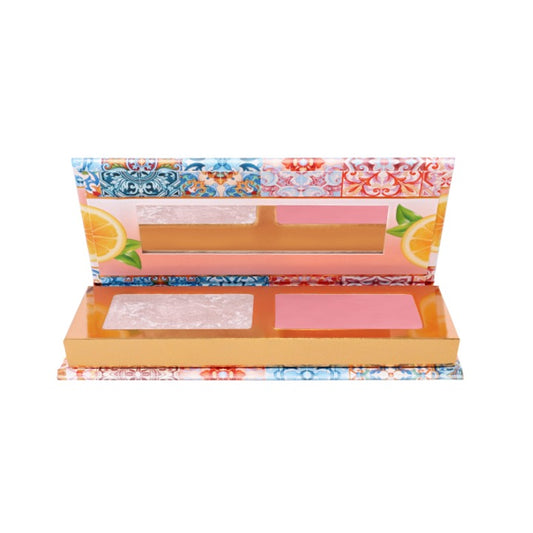 W7 Sunny Seville Highlighter & Blusher Pallete