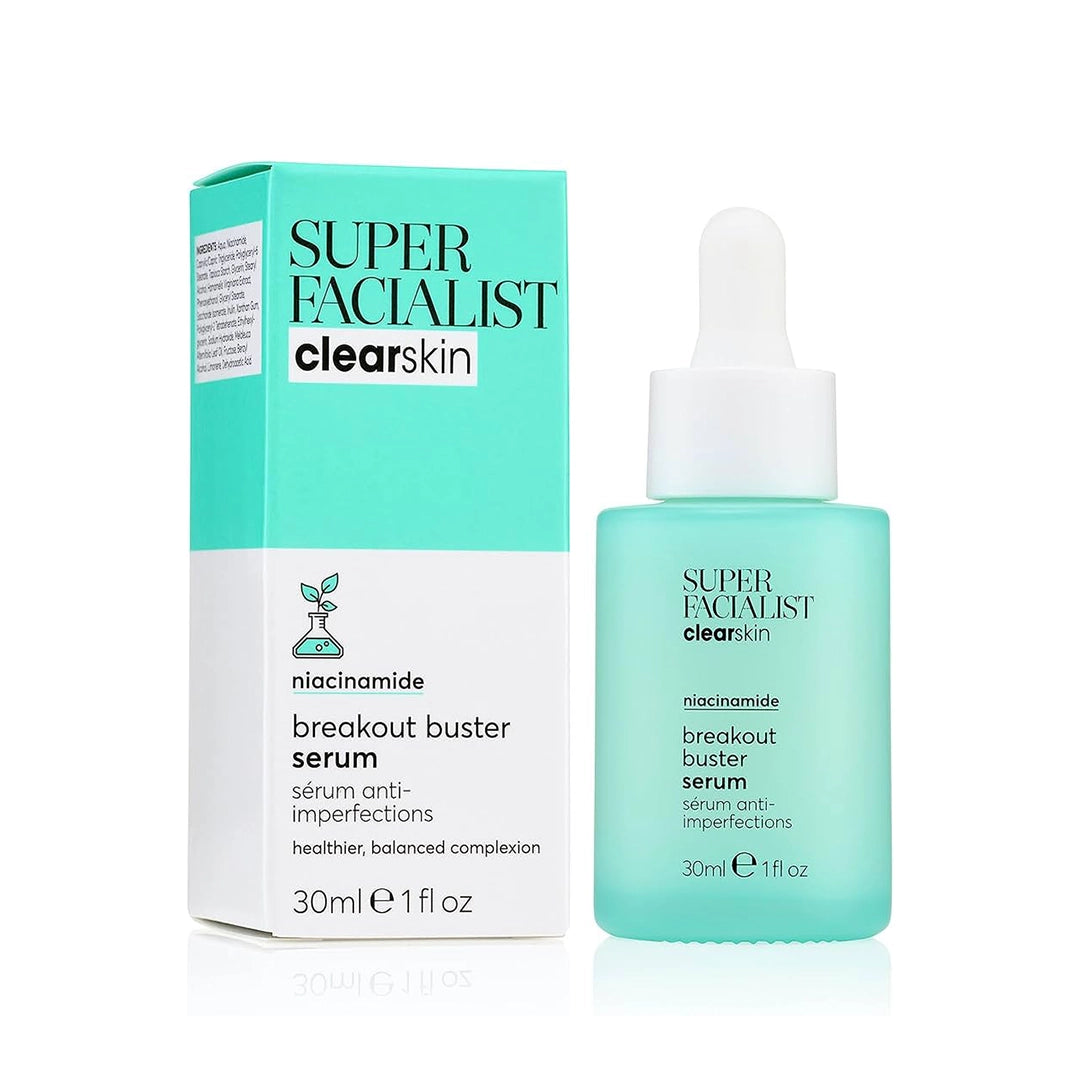Super Facialist Clear Skin Breakout Buster Serum With Niacinamide 30ml