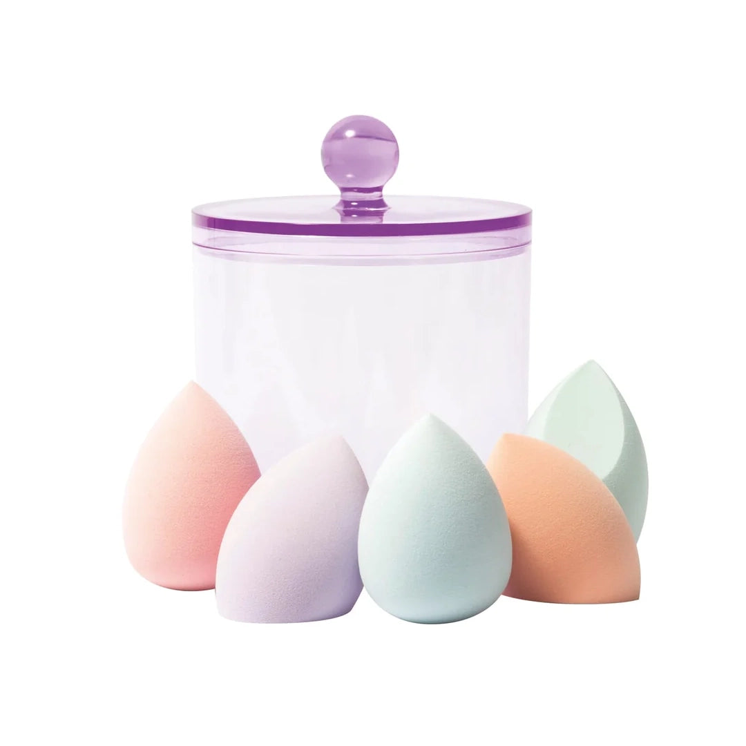 Technic Blend The Day Makeup Sponges In Tub