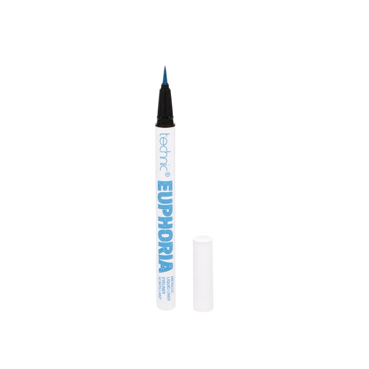 Technic Euphoria Metallic Liquid Eyeliner Blue