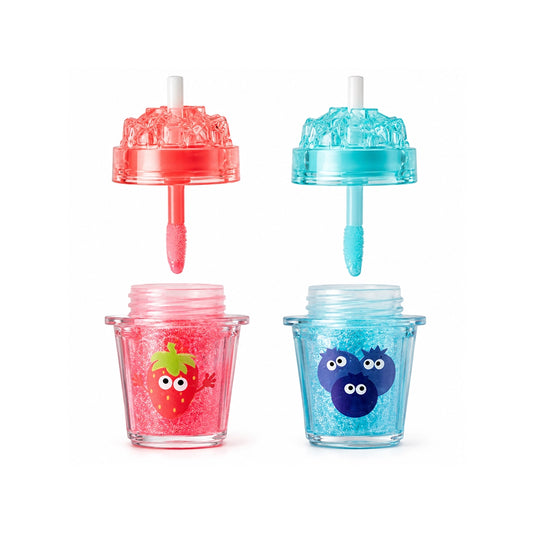 Tinc Scented Sparkly Lip Gloss Duo Strawberry & Blueberry