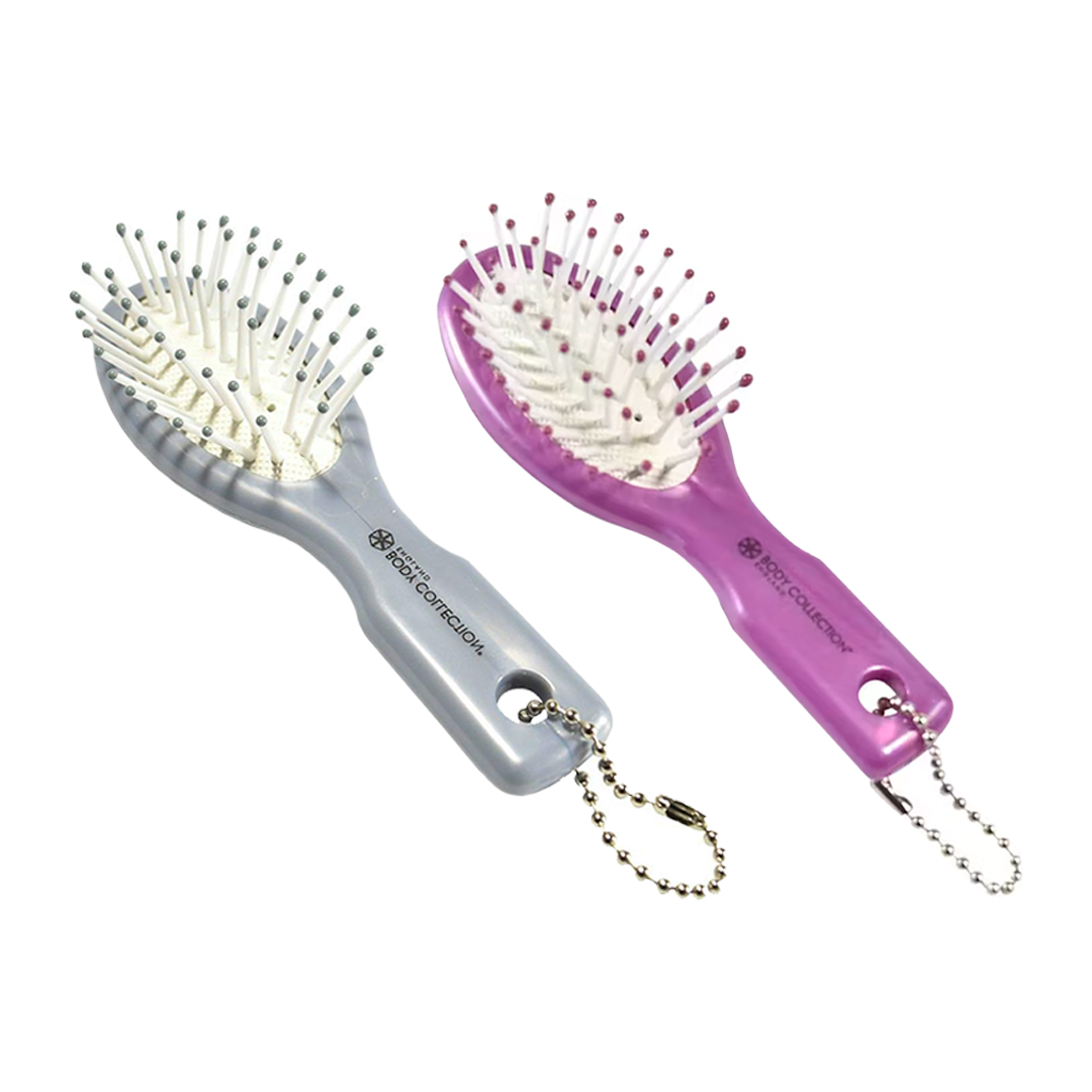 Body Colelction Mini Cushion Hair Brush Assorted