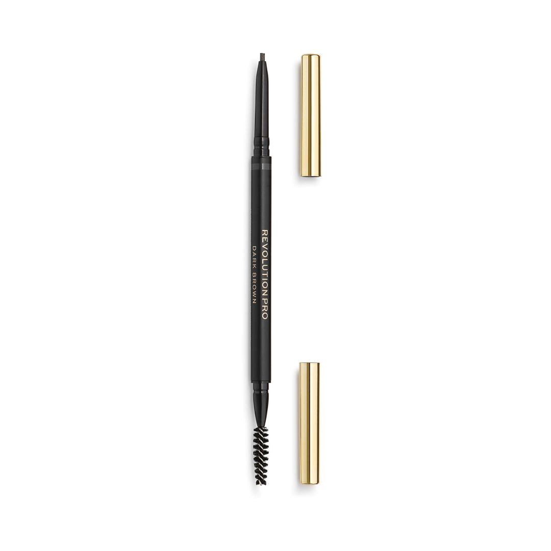 Revolution Pro Define & Fill Micro Brow Pen Dark Brown