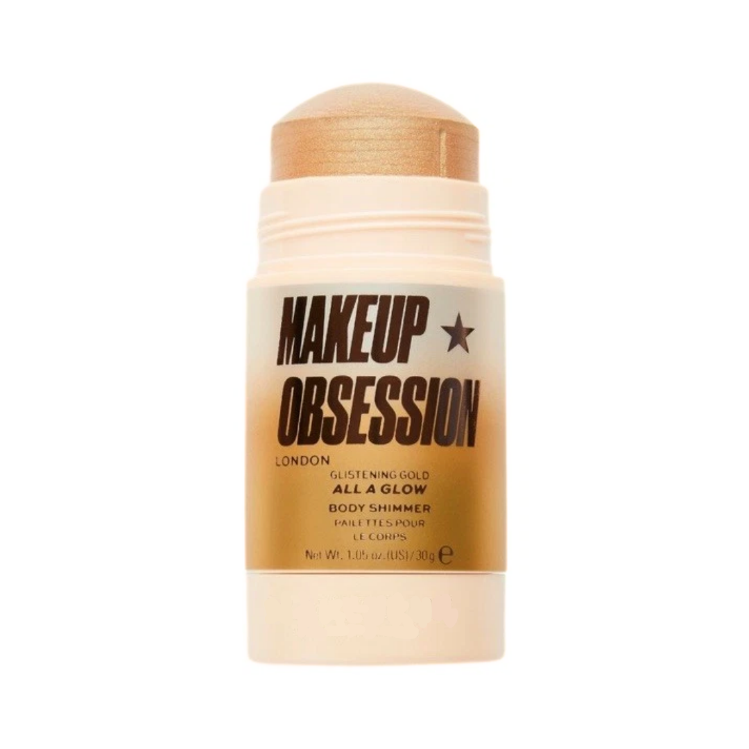 Revolution Makeup Obsession All A Glow Body Shimmer Glistening Gold
