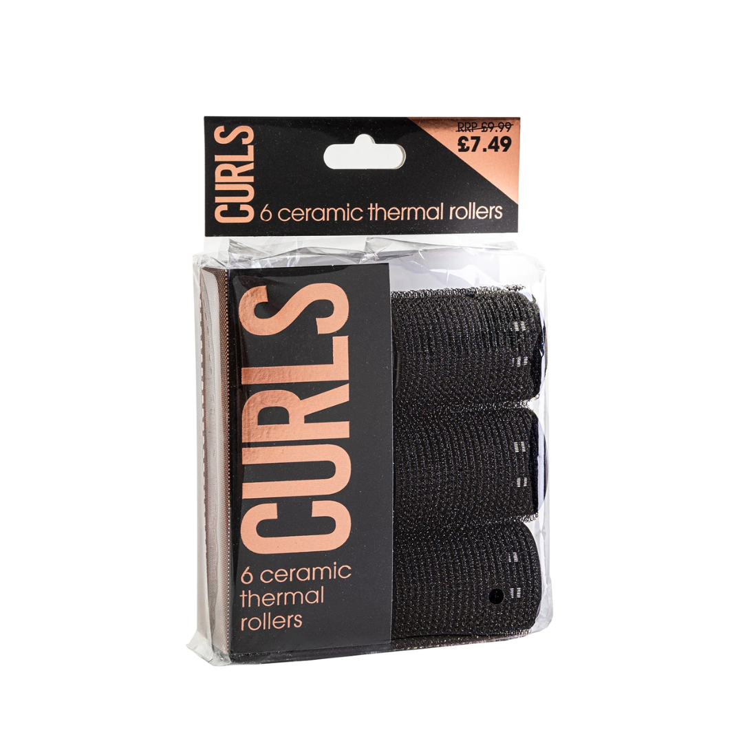 Salon Pro 6 Ceramic Thermal Rollers BEAU300