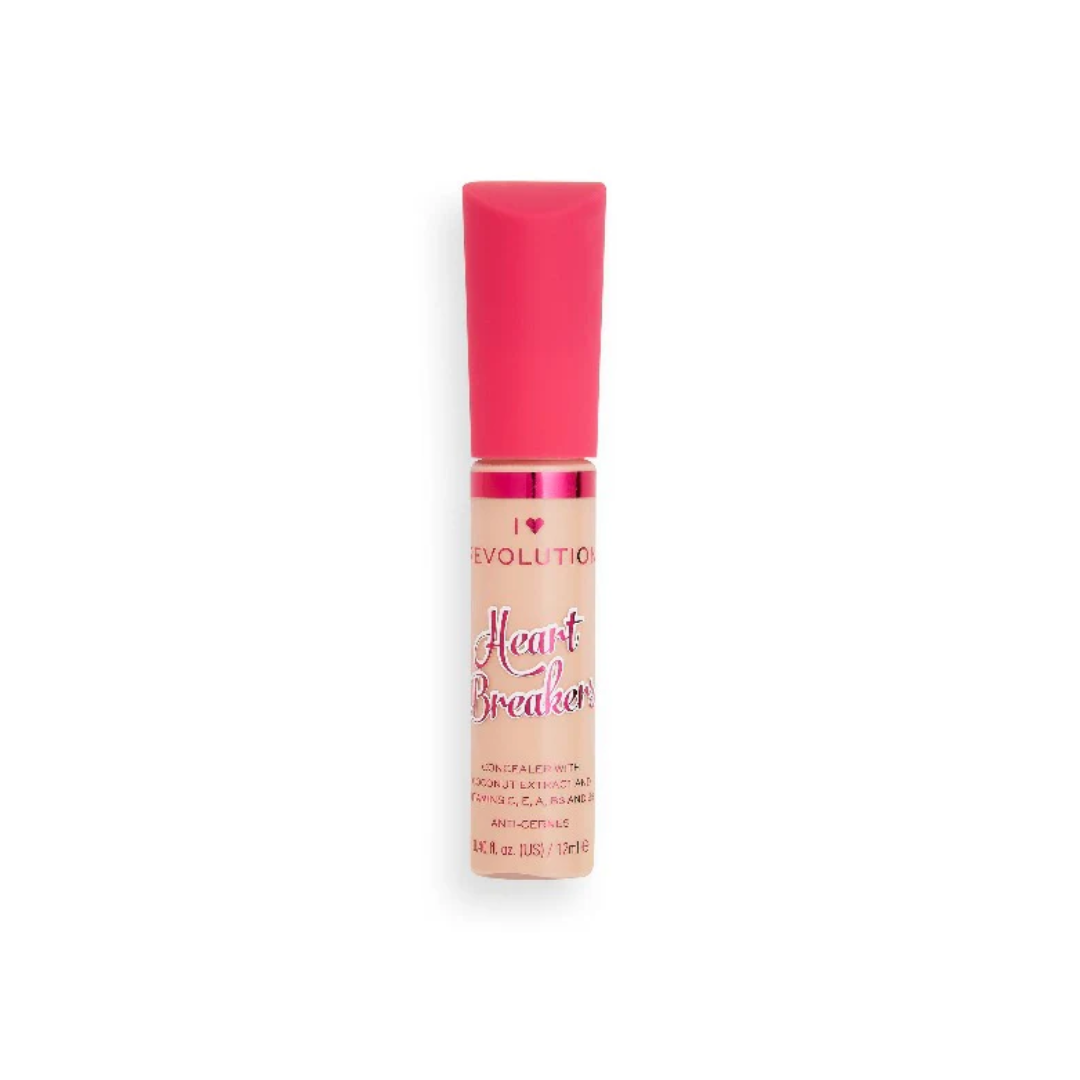 Tester Revolution I Heart Revolution Heart Breakers Concealer Praline