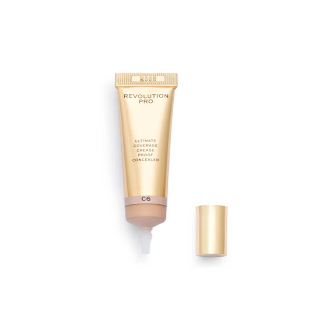 Tester Revolution Pro Ultimate Coverage Crease Proof Concealer C6