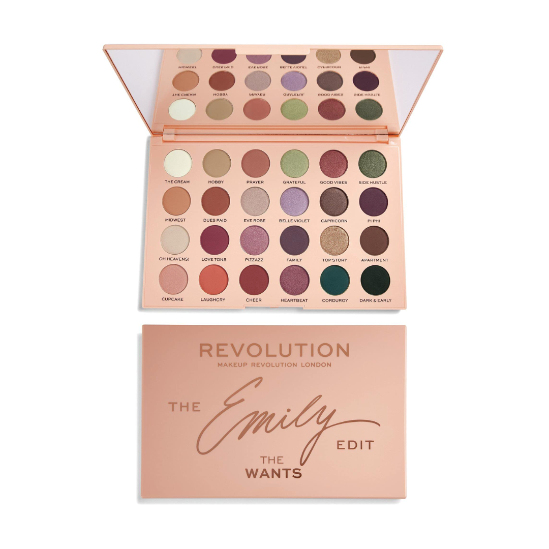 Revolution The Emily Edit The Wants Eyeshadow Palette