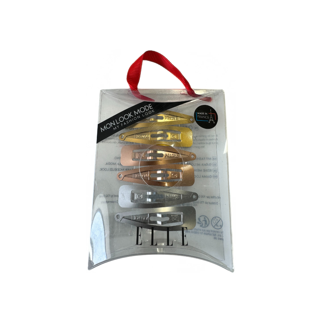 Elle My Fashion Look Sleepy Clips Gold Rose Gold & Silver