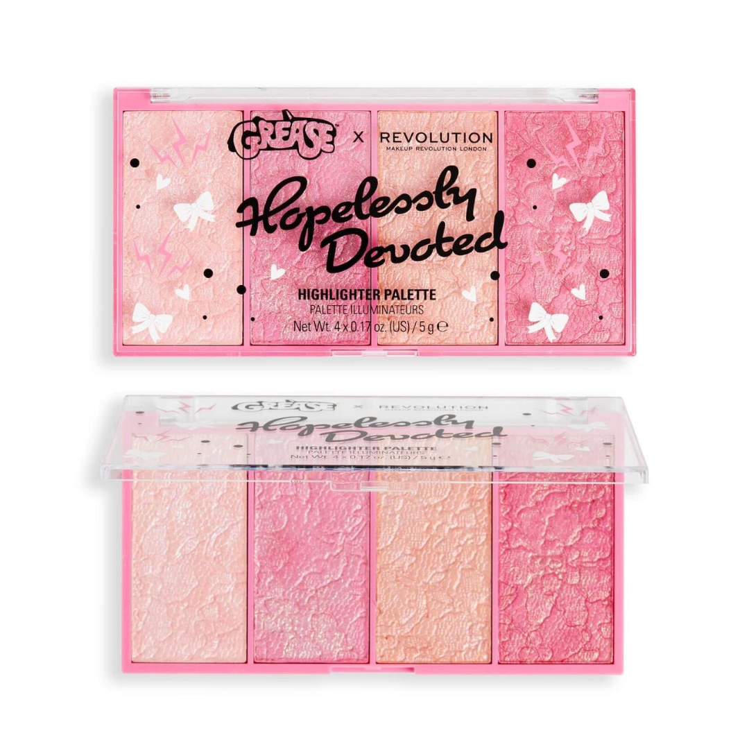 Revolution X Grease Hopelessly Devoted Highlighter Palette