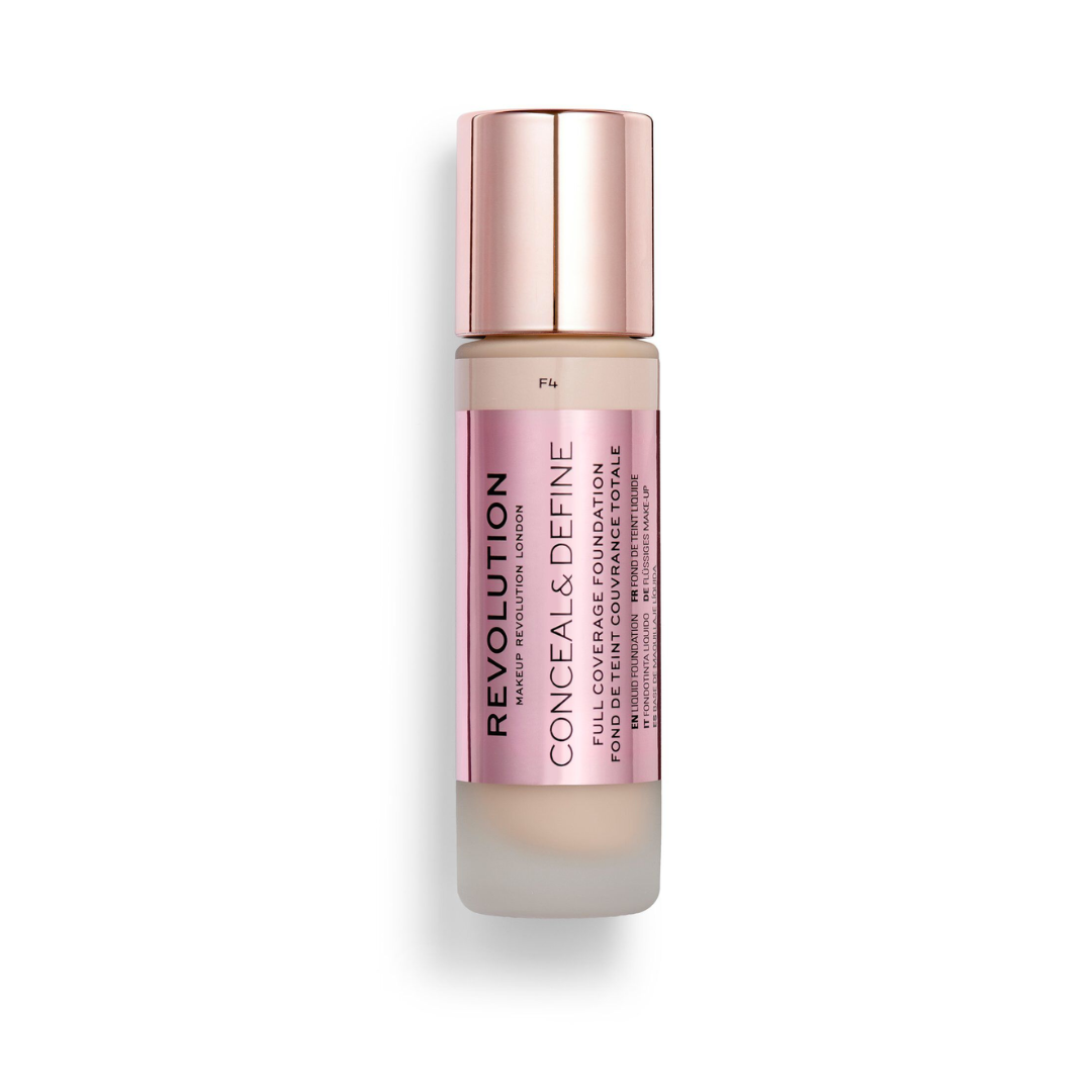 Revolution Conceal & Define Foundation F4