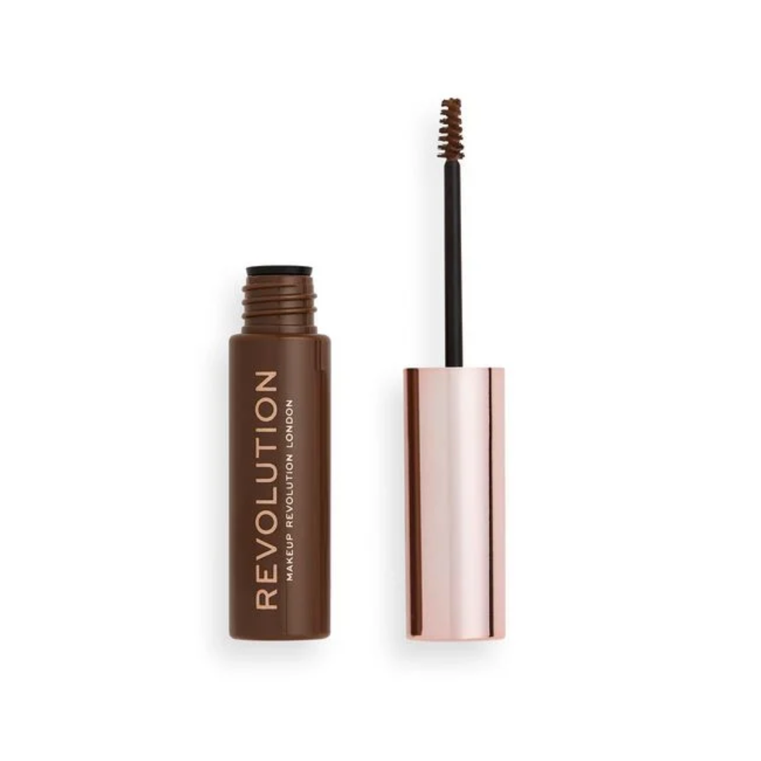 Revolution Brow Fixer Gel Medium Brown