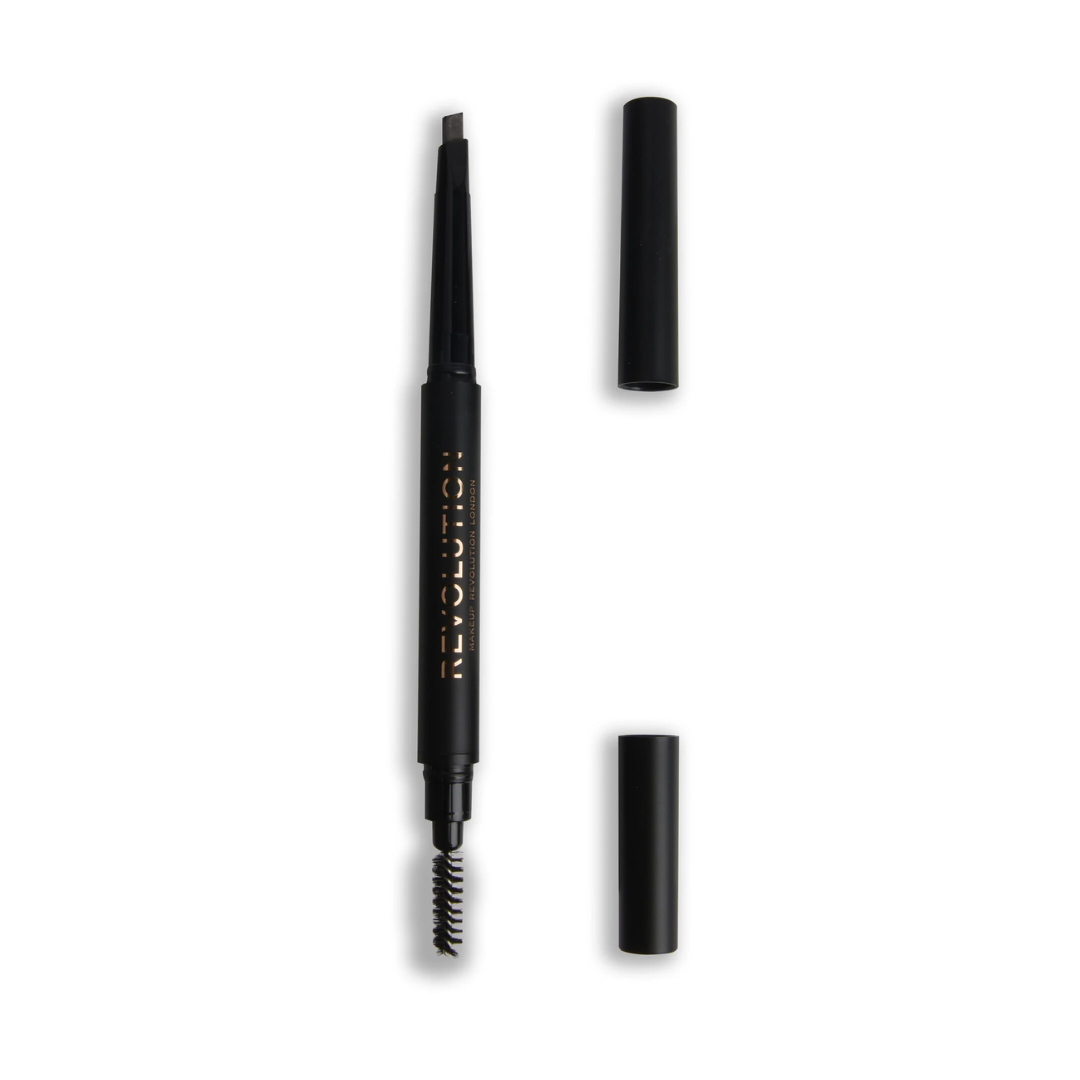 Revolution Duo Brow Definer Dark Brown