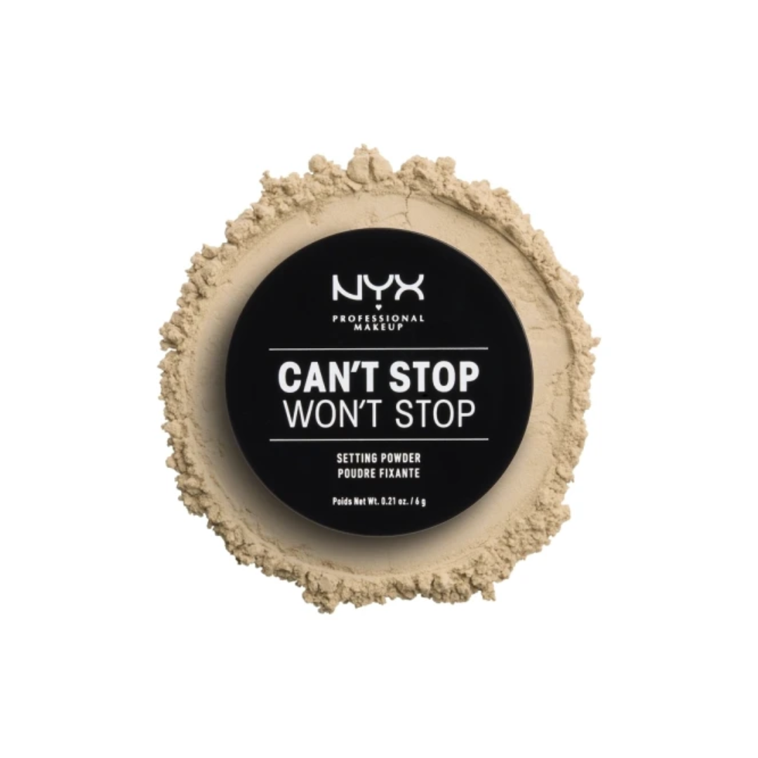 NYX Cant Stop Wont Stop Loose Setting Powder Light Medium 02