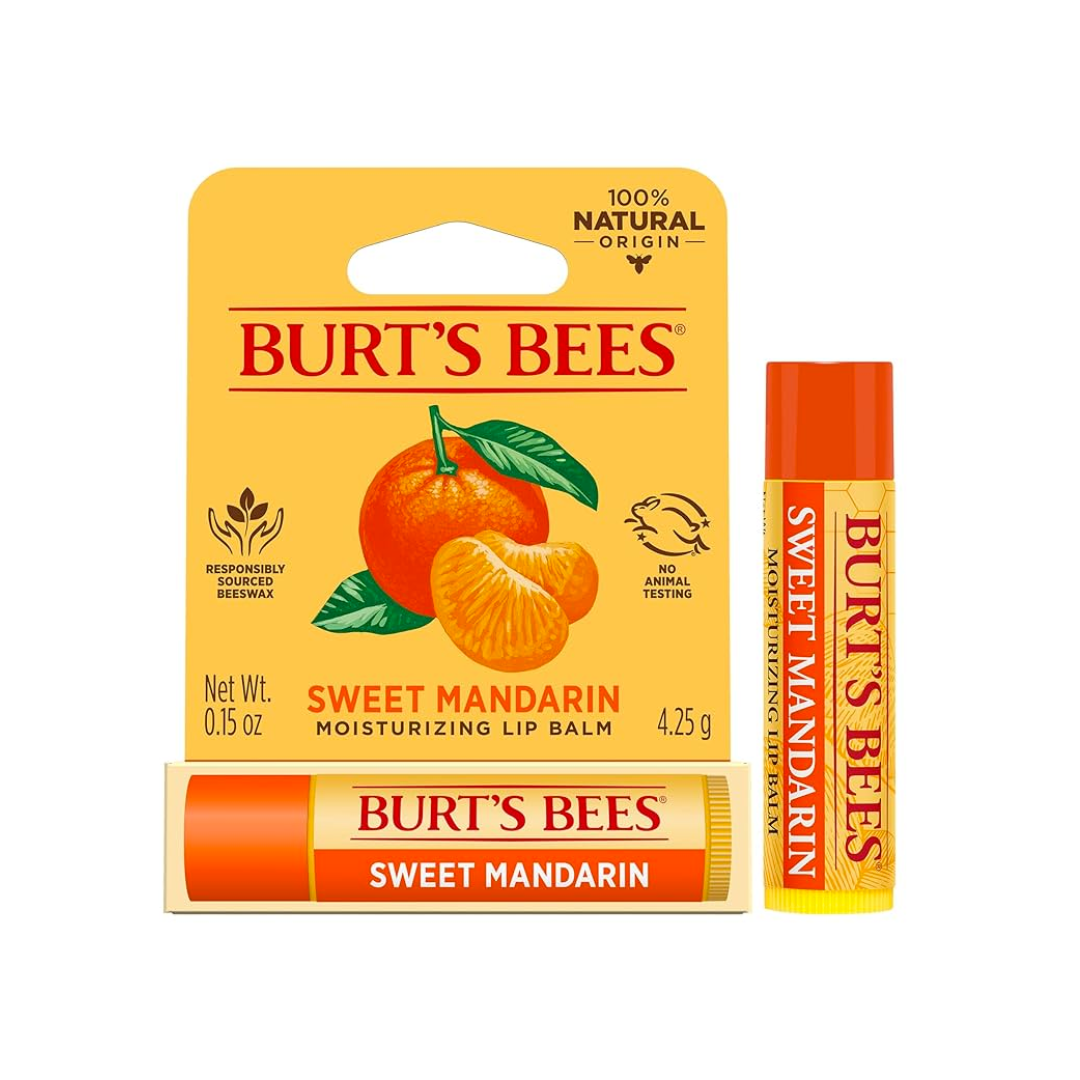 Burts Bees Moisturizing Lip Balm Sweet Mandarin