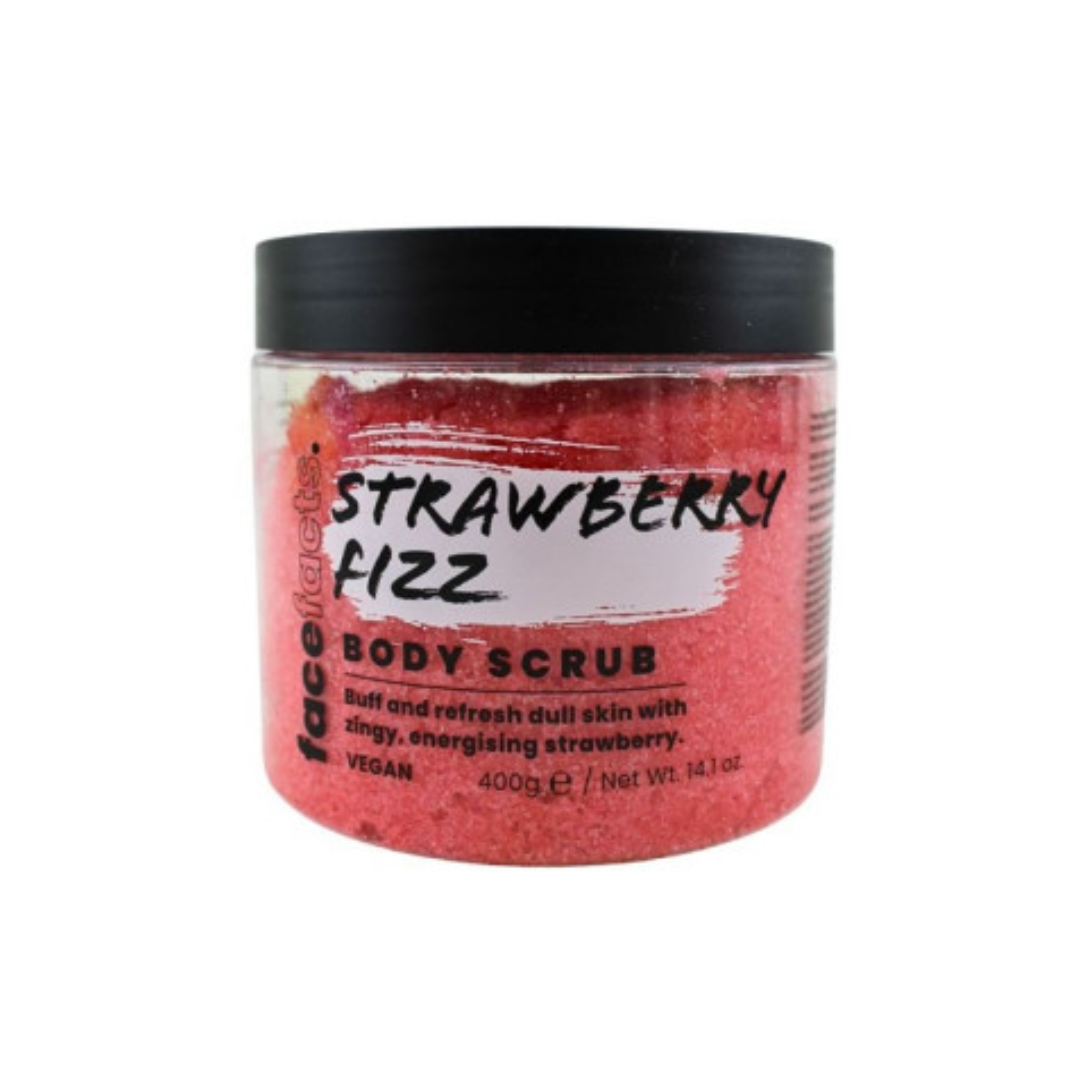 Face Facts Body Scrub Strawberry Fizz 400g