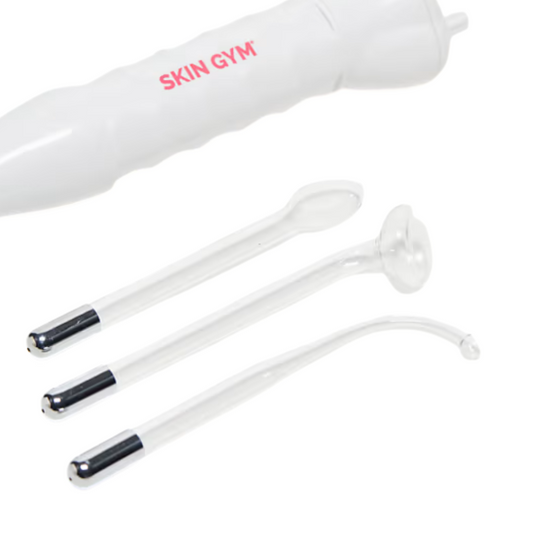 Skin Gym High Frequency Wand With 3 Electorde Attachments