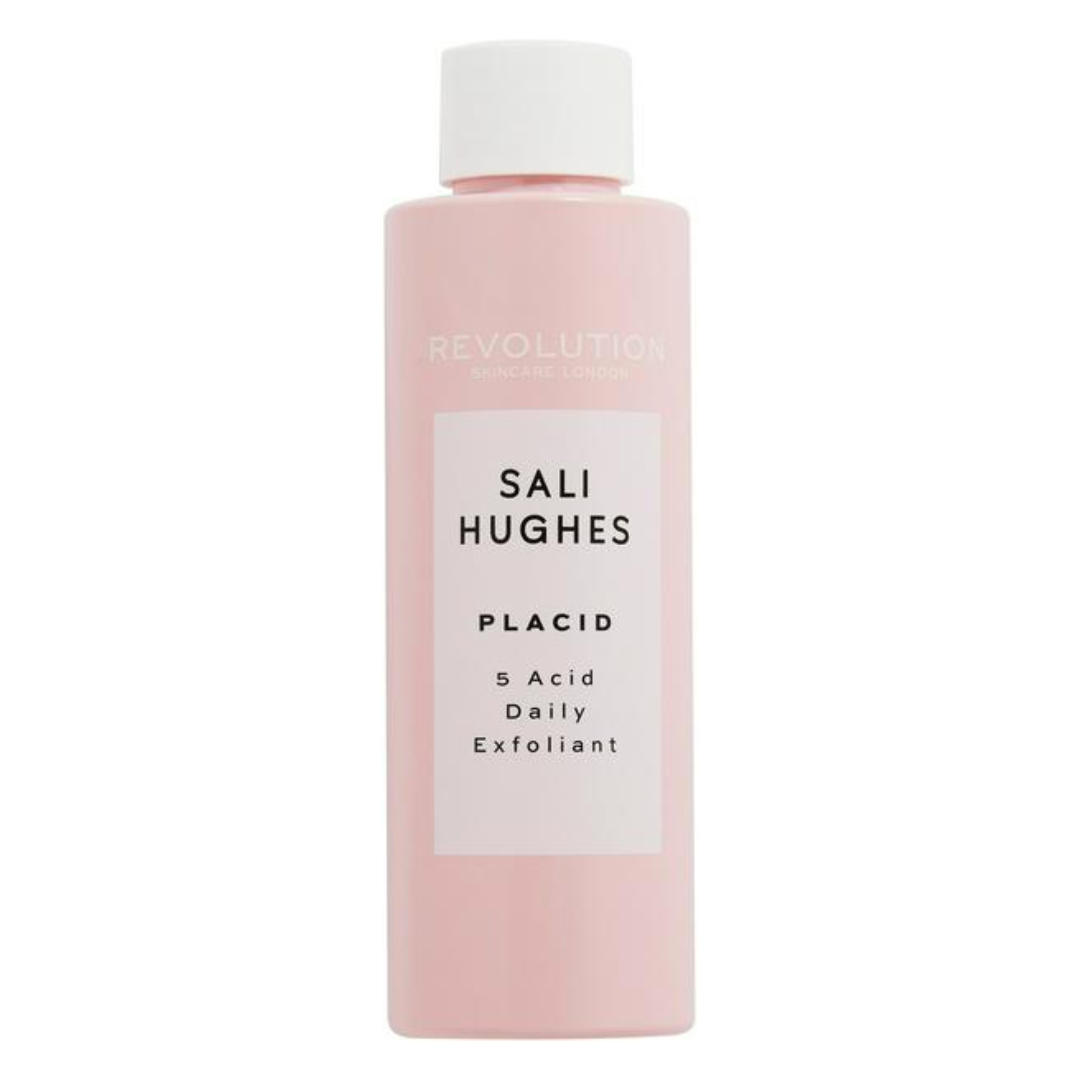 Revolution X Sali Hughes Placid 5 Acid Daily Exfoliant 150ml