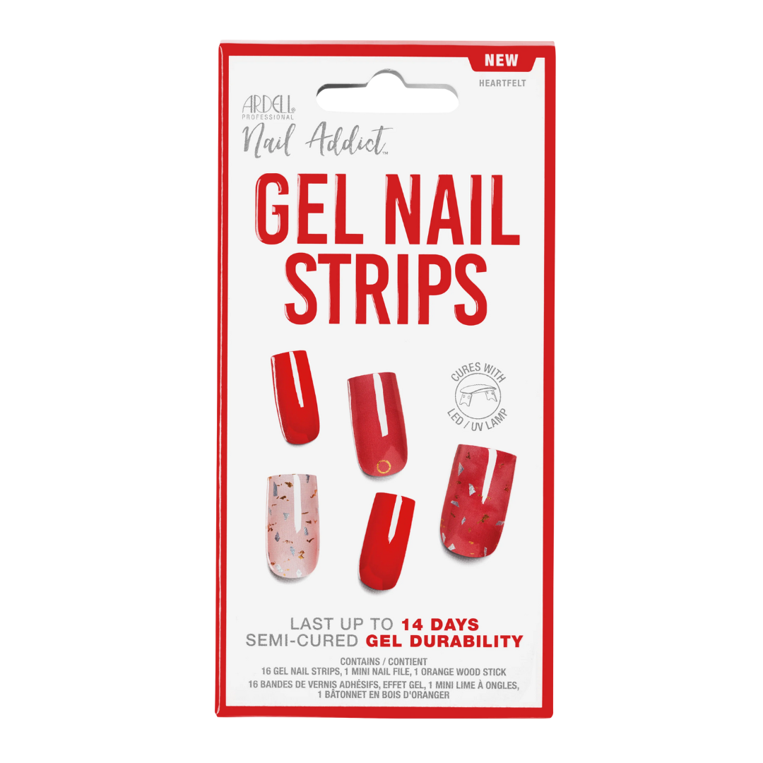 Ardell Nail Addict Gel Nail Strips Heartfelt