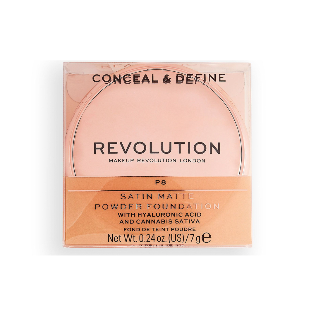 Makeup Revolution Conceal & Define Powder Foundation P8
