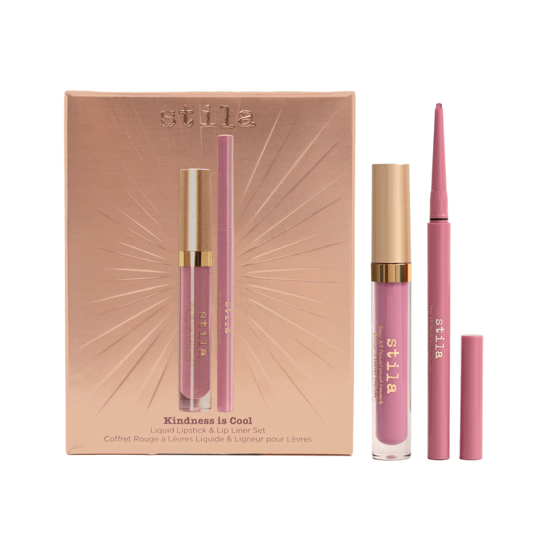 Stila Liquid Lipstick & Lip Liner Set Kindness Is Cool