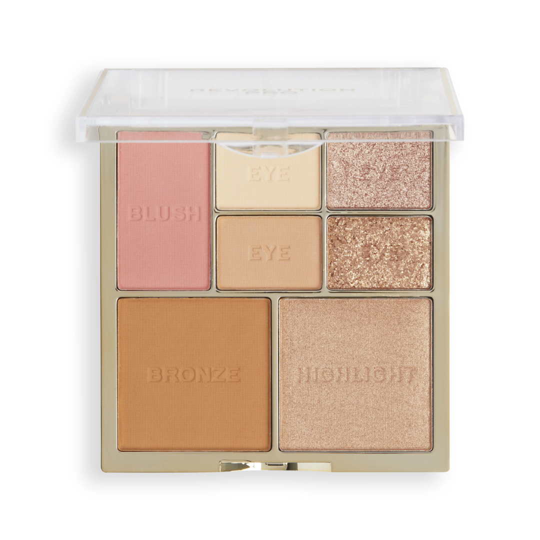 TESTER Revolution Pro Iconic Eye & Cheek Palette Light Medium