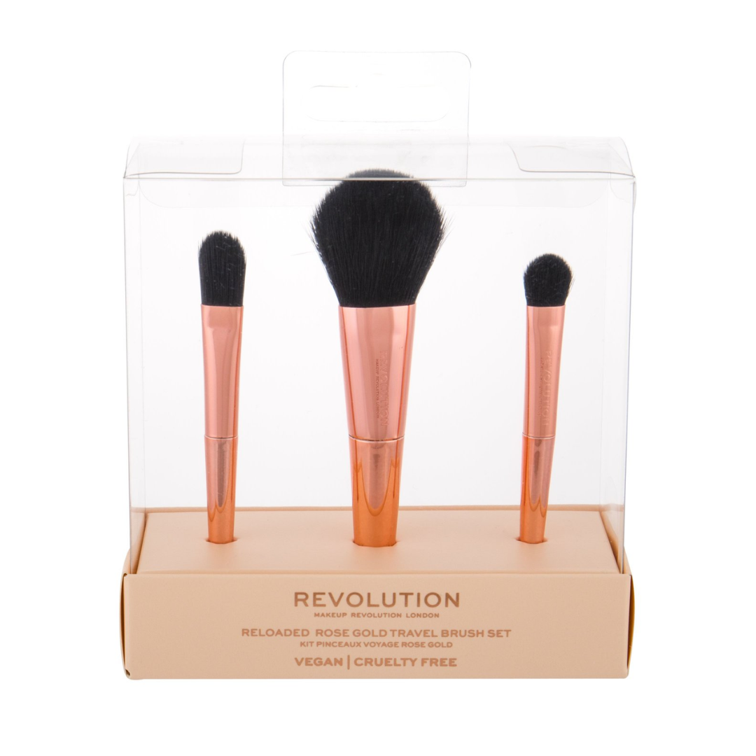 Revolution Reloaded Rose Gold Travel Brush Set