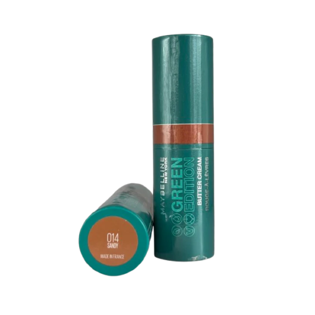 Maybelline Green Edition Butter Cream Lipstick 014 Sandy