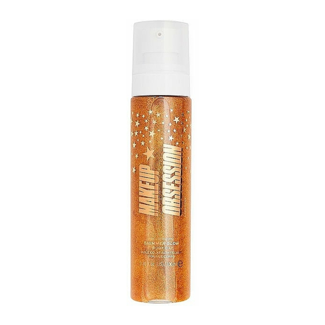 Revolution Makeup Obsession Bronzed Bae Shimmer Glow Body Oil