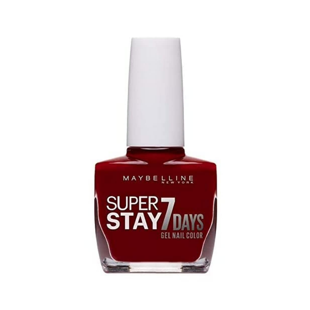 Maybelline SuperStay 7 Day Nail Polish 06 Deep Red